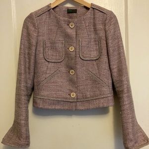 Benetton Jacket Lavender Linen Twill